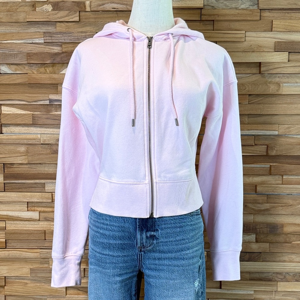 Universal Thread | Cropped | Hoodie | Zipper | Pink | S